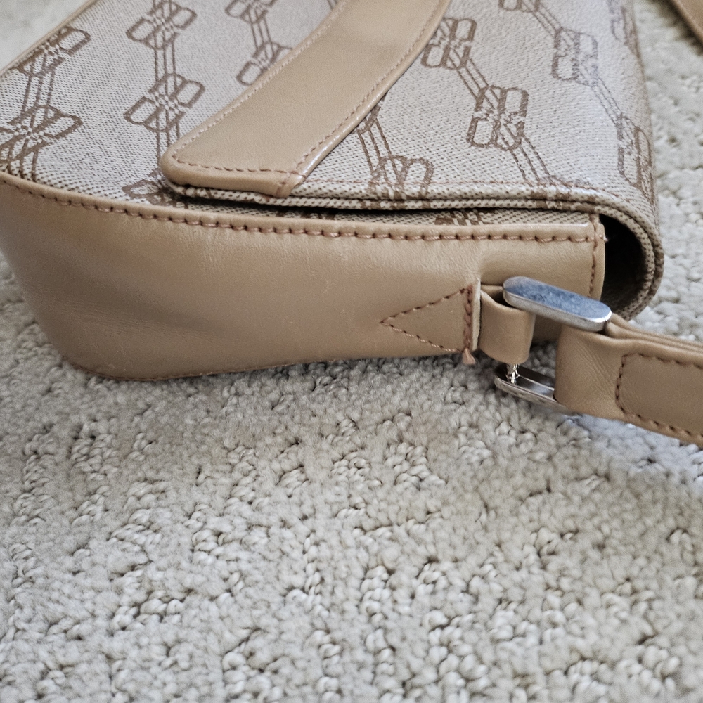 Vintage Logo Balenciaga Beige Shoulder Baguette Bag - Picture 7 of 16